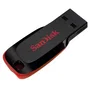 SanDisk Cruzer Blade 64GB USB 2.0 Tipo A Memoria USB - Negro, Rojo, Sin Tapa