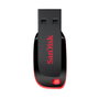 SanDisk Cruzer Blade 128 GB Negro, Rojo