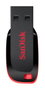 SanDisk Cruzer Blade 128 GB Negro, Rojo