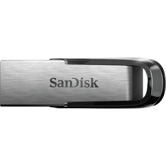 SanDisk Ultra Flair 64 GB USB 3.2 Gen 1 (3.1 Gen 1) Negro, Plata
