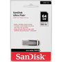 SanDisk Ultra Flair 64 GB USB 3.2 Gen 1 (3.1 Gen 1) Negro, Plata