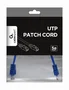 Gembird Cable de red Cat5e U/UTP 0,25m Azul