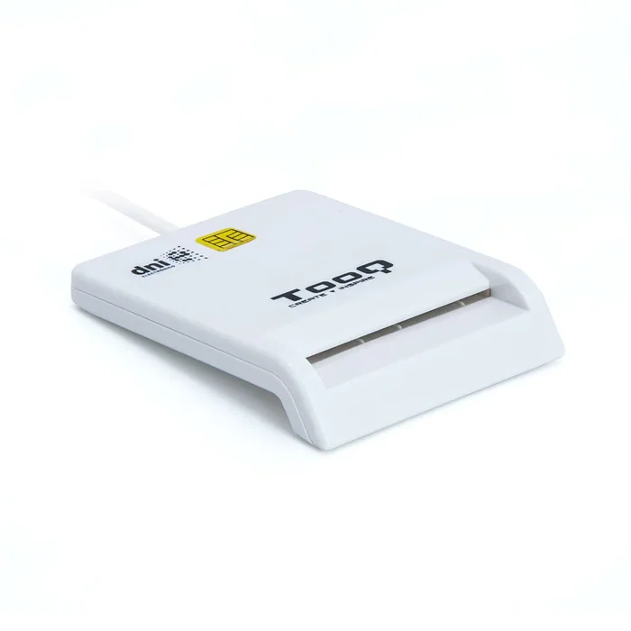 TOOQ TQR-210W Lector Tarjetas Externo USB 2.0 DNIe Blanco