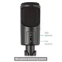 Ewent EW3552 Micrófono para PC con Reducción de Ruido, Soporte de Sobremesa, Sensibilidad -30 dB, Negro, Digital, Cable 2 m