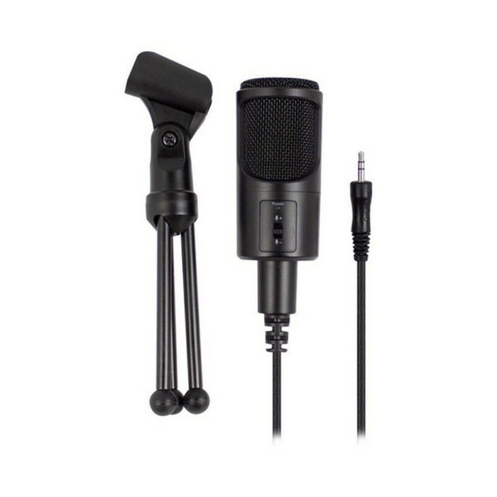 Ewent EW3552 Micrófono Multimedia Negro con Cancelación de Ruido Ewent EW3552 Micrófono Multimedia Negro con Cancelación de Ruido