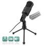 Ewent EW3552 Micrófono Multimedia Negro con Cancelación de Ruido