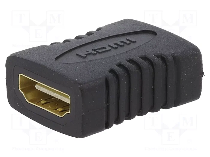 Gembird A-HDMI-FF Adaptador HDMI Hembra a Hembra Negro Gembird A-HDMI-FF Adaptador HDMI Hembra a Hembra Negro