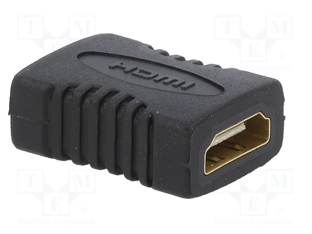 Gembird A-HDMI-FF Adaptador HDMI Hembra a Hembra Negro Gembird A-HDMI-FF Adaptador HDMI Hembra a Hembra Negro