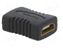 Gembird A-HDMI-FF Adaptador HDMI Hembra a Hembra Negro