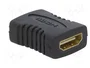 Gembird A-HDMI-FF Adaptador HDMI Hembra a Hembra Negro