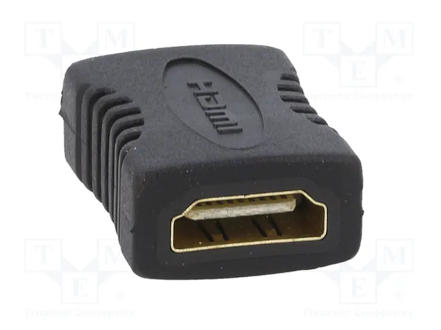 Gembird A-HDMI-FF Adaptador HDMI Hembra a Hembra Negro Gembird A-HDMI-FF Adaptador HDMI Hembra a Hembra Negro