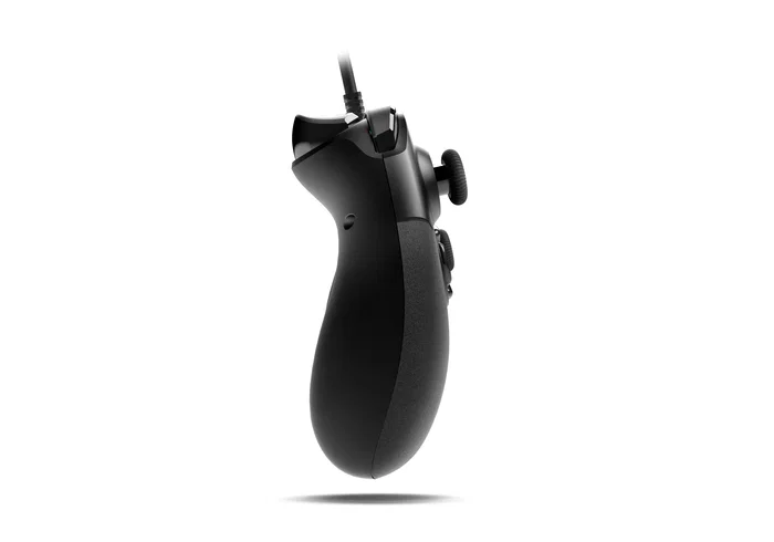 Krom Kaiser Gamepad Negro con 12 Botones y Palancas Configurables