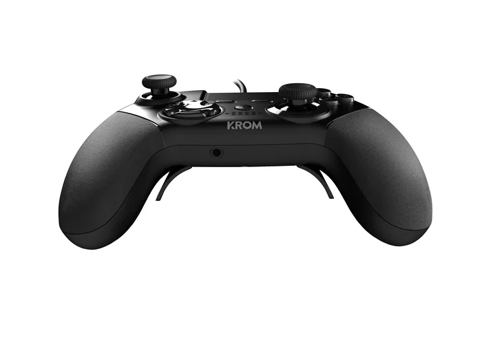 Krom Kaiser Gamepad Negro con 12 Botones y Palancas Configurables