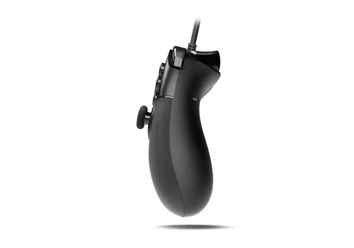 Krom Kaiser Gamepad Negro con 12 Botones y Palancas Configurables