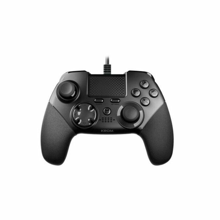 Krom Kaiser Gamepad Negro con 12 Botones y Palancas Configurables