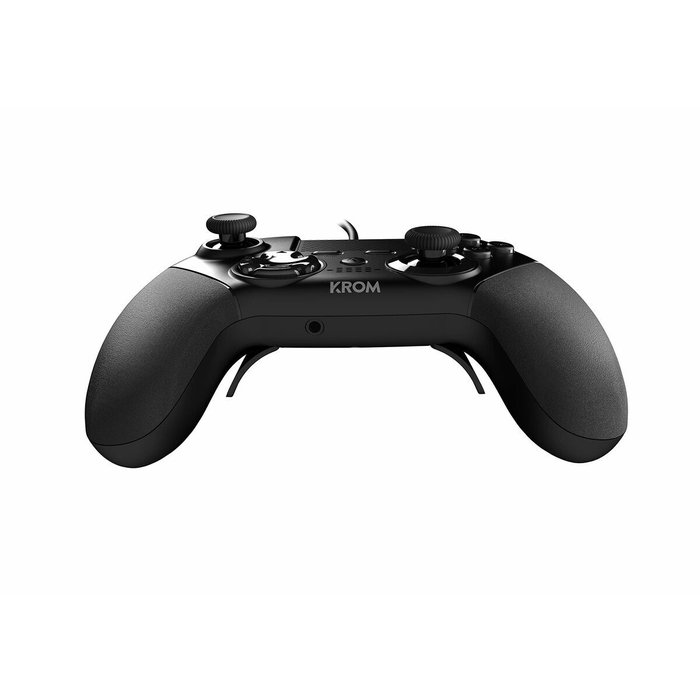 Krom Kaiser Gamepad Negro con 12 Botones y Palancas Configurables