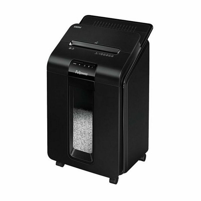 Fellowes AutoMax 100M Destructora de Papel Microcorte Negra