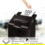 Fellowes Destructora de Papel Automática Auto-Max 100M, Corte en Partículas DIN P-4, Para Uso Personal u Oficina