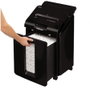 Fellowes Destructora de Papel AutoMax 100M - Automática, Microcorte 4x10mm (P-4), 100 Hojas, Silenciosa, Papelera 23L, para Hogar y Oficina, Color Negro - Art. 4629201
