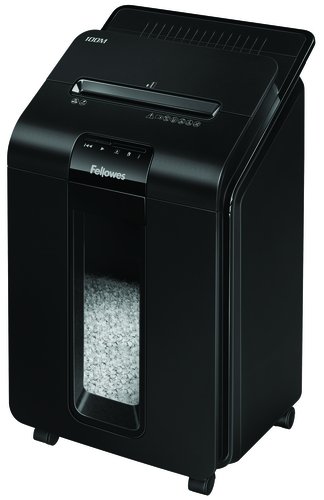 Fellowes AutoMax 100M Destructora de Papel Microcorte Negra