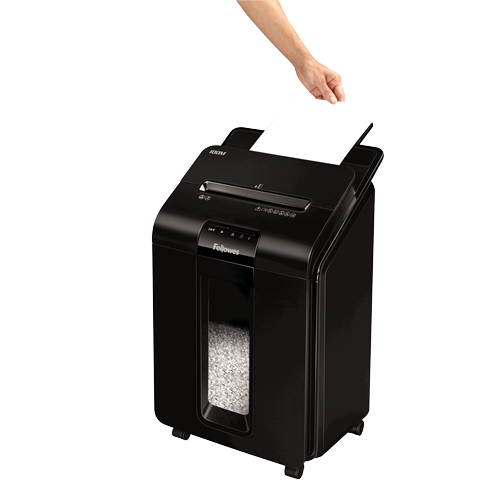 Fellowes AutoMax 100M Destructora de Papel Microcorte Negra