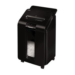 Fellowes 100M Destructora de Papel Automática Microcorte 4x10mm Negra Nivel de Seguridad P-4