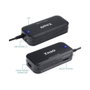 TOOQ Cargador Universal 90W con 12 Conectores y Puerto USB TQLC-90BS02M
