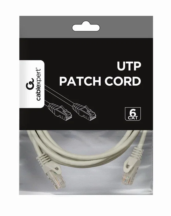 Gembird Cable de Red Cat6 U/UTP 3m Gris PP6U-3M Gembird Cable de Red Cat6 U/UTP 3m Gris PP6U-3M