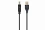 Gembird Cable USB 2.0 Tipo A a B para Impresora 1,82 m Negro