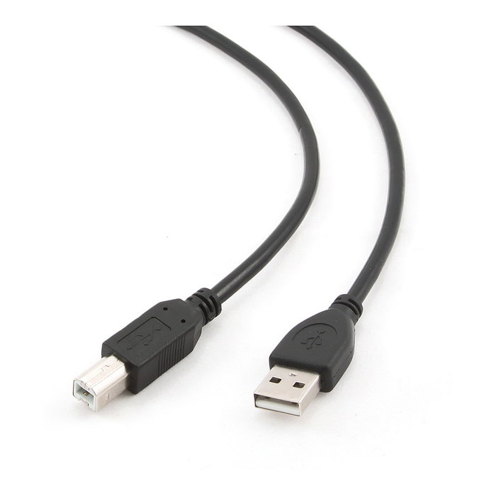 Gembird Cable USB 2.0 Tipo A a B para Impresora 1,82 m Negro