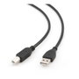 Gembird Cable USB 2.0 Tipo A a B para Impresora 1,82 m Negro