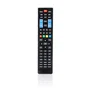 Ewent EW1575 Mando a Distancia Universal TV para LG y Samsung Smart TV, Listo para Usar, Funciones 3D y Smart, Negro