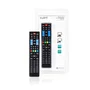 Ewent EW1575 Mando a Distancia Universal TV para LG y Samsung Smart TV, Listo para Usar, Funciones 3D y Smart, Negro