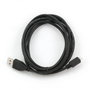 Gembird Cable USB A a Micro-USB B 1,8 m Negro CCP-mUSB2-AMBM-6