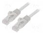 Gembird cable de red Cat6 U/UTP PP6U-2M gris de 2m