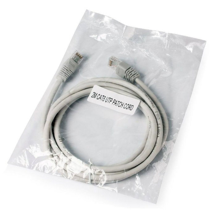 Gembird Cable de red Cat6 U/UTP PP6U-2M Gris 2m