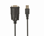 Gembird UAS-DB9M-02 Cable USB tipo A a Serie DB-9 Negro 1,5 m