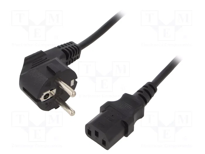 GEMBIRD Cable de alimentación CEE7/4 a C14, 1,8 m