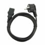 GEMBIRD Cable de alimentación CEE7/4 a C14 1,8 m negro PC-186