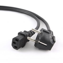 GEMBIRD Cable de alimentación H03VV-F 1,8m negro