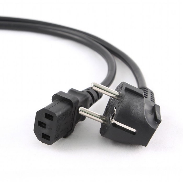 GEMBIRD Cable de alimentación H03VV-F 1,8m negro GEMBIRD Cable de alimentación H03VV-F 1,8m negro