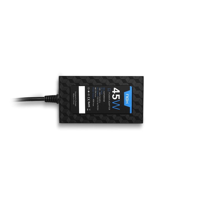 Nox Cargador Universal para Portátil 45W NXPWR45NB