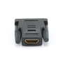 Gembird Adaptador HDMI hembra a DVI macho Negro A-HDMI-DVI-2