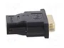 Gembird Adaptador HDMI hembra a DVI macho A-HDMI-DVI-2 Negro