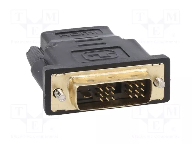 Gembird Adaptador HDMI hembra a DVI macho A-HDMI-DVI-2 Negro