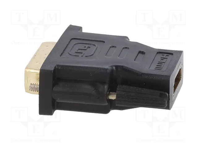Gembird Adaptador HDMI hembra a DVI macho A-HDMI-DVI-2 Negro
