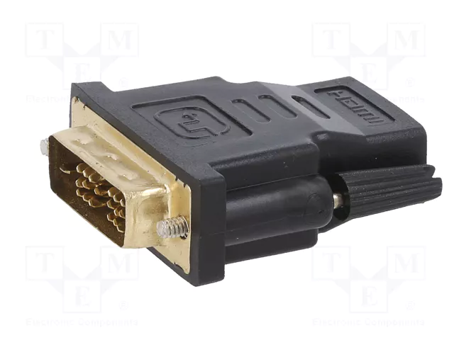Gembird Adaptador HDMI hembra a DVI macho A-HDMI-DVI-2 Negro