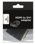 Gembird Adaptador HDMI hembra a DVI macho Negro A-HDMI-DVI-2