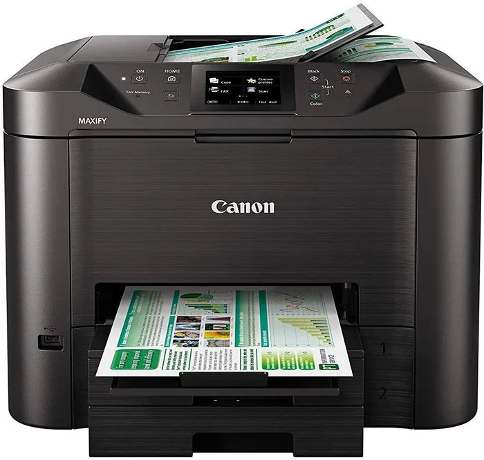 Canon Maxify MB5450 Multifunción Inyección WiFi Dúplex Negra