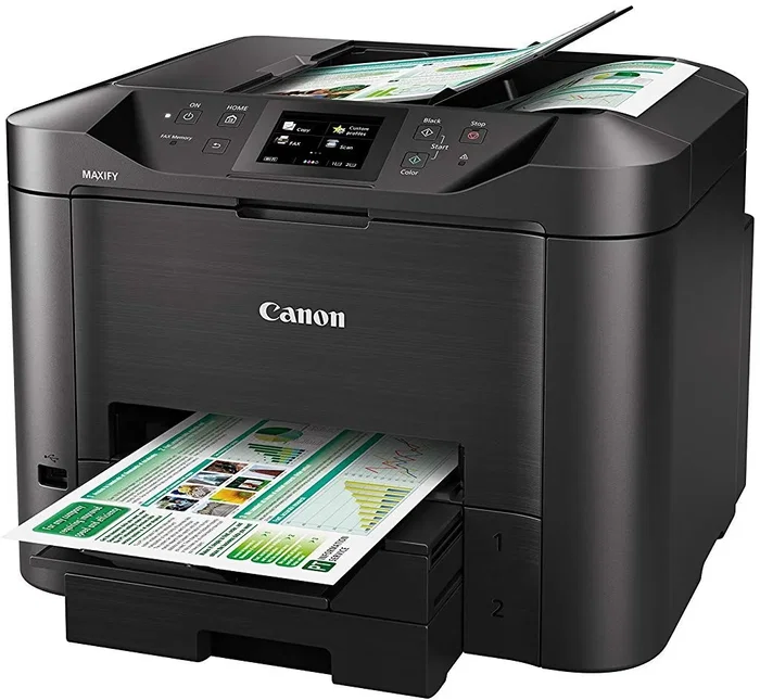 Canon Maxify MB5450 Multifunción Inyección WiFi Dúplex Negra